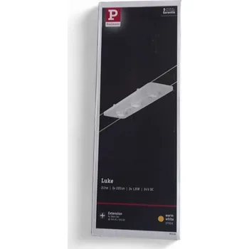 Bodové svítidlo Bodové svítidlo do lankového systému 2Line Luke 3x1,8W bílé Paulmann