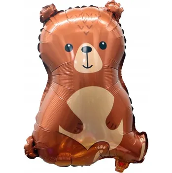 Balónek Fóliový balónek Medvídek Lesní zvířátka 50 cm