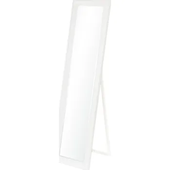 Zrcadlo ZRCADLO STOJÍCÍ, ZKOSENÉ, STYLOVÉ, GLAMOUR, BÍLÉ