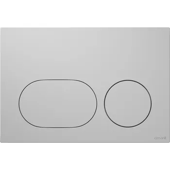 Splachovací tlačítko Cersanit Dueto splachovací tlačítko pro WC matný chrom K97-0636