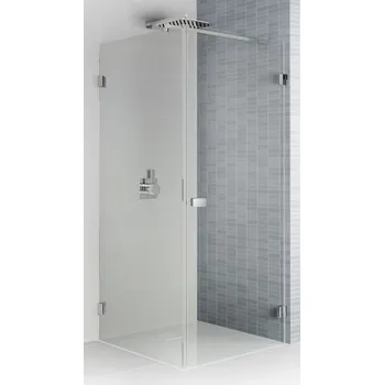 Riho Scandic sprchový kout 80x80 cm čtvercový chrom lesk/průhledné sklo G001032120
