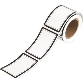 samolepka DP Craft Samolepky v roli štítky 2,5x4cm 100ks