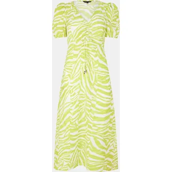 Dámské šaty Šaty Biba lime Zebra 1128688 12 (M)