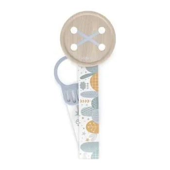 klip na dudlíky Suavinex Dreams Klip na dudlík se stuhou - Modrá