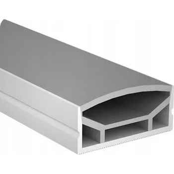 LED páska Silikonová trubice plochá P5020 Flex LED hadice pro COB pásky 20 mm