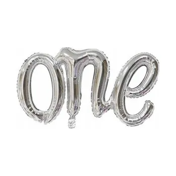 Balónek Balónky Stříbrné ONE