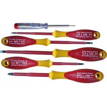 Šroubovák Sada 6 šroubováků K&K KK23GNPH