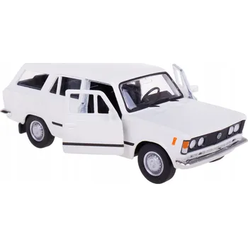 autíčko WELLY FIAT 125P KOMBI BÍLÝ 1:34 LEGENDY PRL NOVÝ MODEL KOVOVÝ 43853
