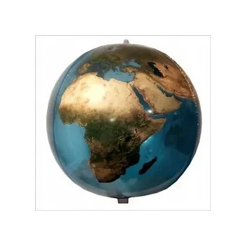 Balónek Fóliový balónek 4D Mapa světa (45 cm)