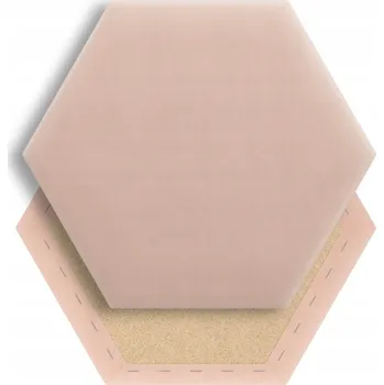 Obraz ČALOUNĚNÉ PANELY MEDOVÁ PLÁSTEV 30x26 26x30 MAGIC VELVET 2253 PUDROVÁ RŮŽOVÁ