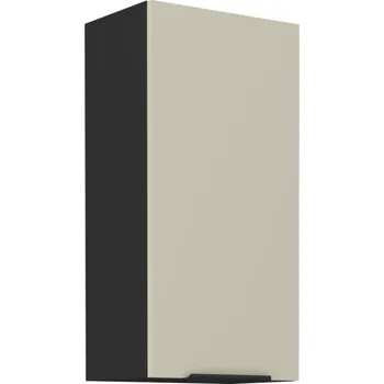 Kuchyňská skříňka Horní skříňka, kašmír/černá, ARAKA 45 G-90 1F