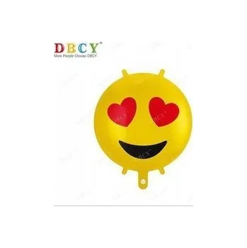 Balónek Fóliový balónek Emotikon 18" (45 cm)