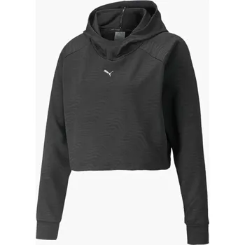 Dámské oblečení Dámská mikina s kapucí Puma Flawless Pullover W Černá Velikost: S