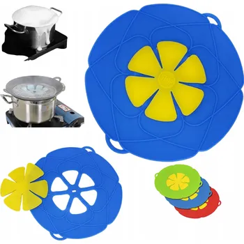 Poklice Silikonová poklice na hrnec proti překypění Univerzální VELKÁ