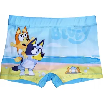 Chlapecké plavky Plavky Bluey a Bingo, dětské chlapecké boxerky s pejsky, velikost 98/104