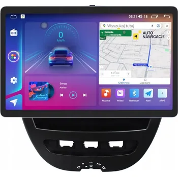 GPS navigace AUTORÁDIO S GPS NAVIGACÍ TOYOTA AYGO 2005-2014 ANDROID 11, 5 PALCŮ