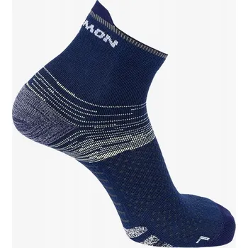 Pánské ponožky SALOMON PONOŽKY PONOŽKY ANKLE RUNNING ROAD MERINO WOOL VELIKOST 36-38