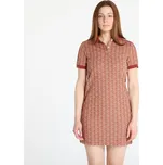 Šaty LACOSTE Jacquard Dress Iberis/ Latte S