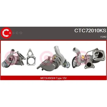 Turbodmychadlo Dmychadlo, plnění CASCO CTC72010KS