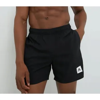 Pánské kraťasy 3109 KRAŤASY ADIDAS S KAPSAMI, ČERNÉ, SPORTOVNÍ PLAVKY, VELIKOST XS