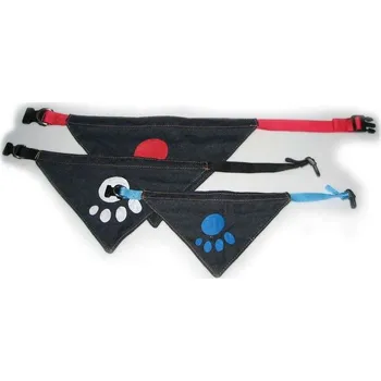 Obojek pro psa Magnum Jeans obojek se šátkem 20mm x 42-58cm