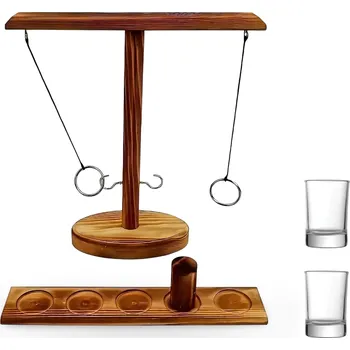 Žertovný předmět GRAVENO Chlastací hra s panáky (2ks)