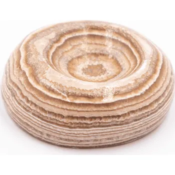 Milujeme Kameny Aragonit pruhovaný - stojánek na koule - broušený kámen AT32 522933