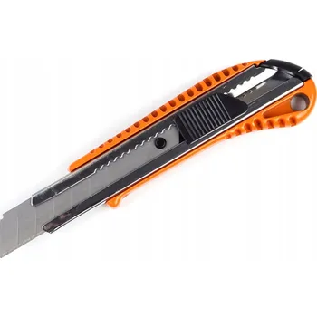 Pracovní nůž NŮŽ NA TAPETY KOVOVÝ NŮŽ 18mm LÁMACÍ ČEPEL TAPETÁŘSKÝ