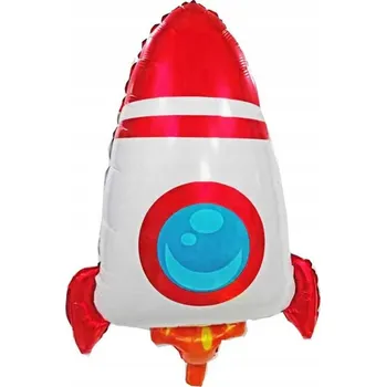 Balónek Fóliový balónek raketa - 45x60 cm