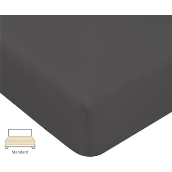 Prostěradlo Bella Donna Jersey prostěradlo 213 90-100x200-220 Antracit