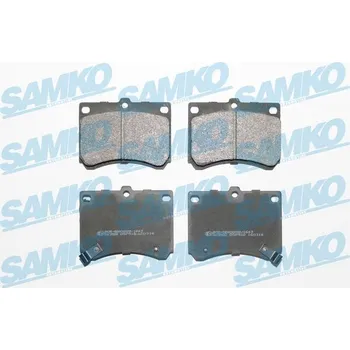 Brzdová destička Sada brzdových destiček, kotoučová brzda SAMKO 5SP510