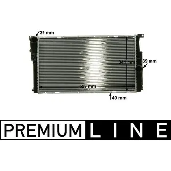 Chladič motoru Chladič, chlazení motoru MAHLE CR 1908 000P