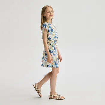 Dívčí oblečení Reserved - Pruhovaný overal - vícebarevná - 585EX-MLC - 585EX-MLC-146