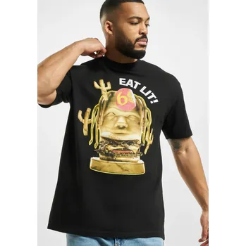 Eat Lit Oversize Tee černé Mister Tee černá 2545301