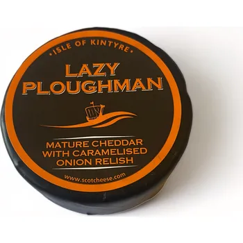 Isle of Kintyre Lazy Ploughman Baby Cheddar s příchutí s karamelizoné cibulky 200g