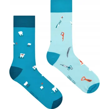 Dámské ponožky Spox Sox Ponožky Zubař vícebarevné velikost 36-39