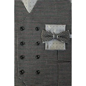 Motýlek Avantgard Set vesta a motýlek, 666-66206, Šedá Velikost: 50