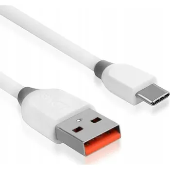 Datový kabel Kabel VIDVIE USB - USB typ C 1 m bílý