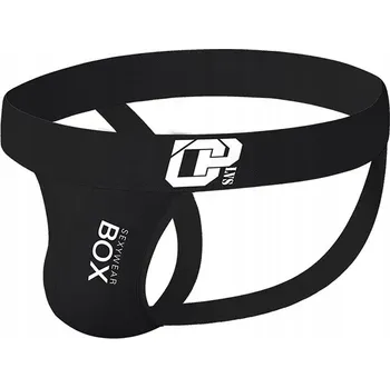 AC PU OBSO 0850 JOCKSTRAP JOCKSY XXL ČERNÉ BAVLNA