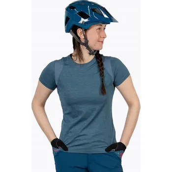cyklistický dres Dámský cyklistický dres Endura Singletrack II blue steel M