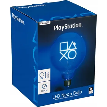 Obraz Neonová LED žárovka Paladone PlayStation 12,5 x 17,7 cm