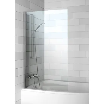 Vanová zástěna Riho Novik vanová zástěna 90 cm jednodílný chrom lesk/čiré sklo G003038120