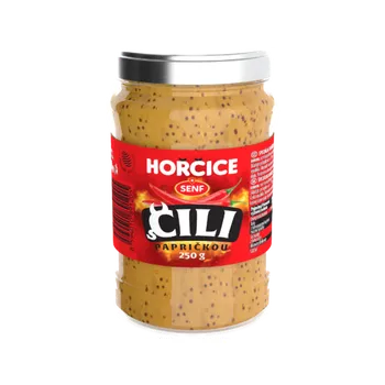Hořčice SENF Hořčice čert 250 g sklo 1 x 250 g