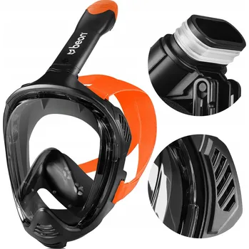 Potápěčská maska Potápěčské Brýle potápěčská potápěčské brýle Beon Exo G4 červená