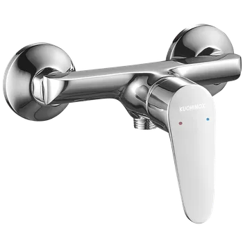 Vodovodní baterie Kuchinox SAGRA nástěnná koupelnová baterie bez sprchové sady chromovaná