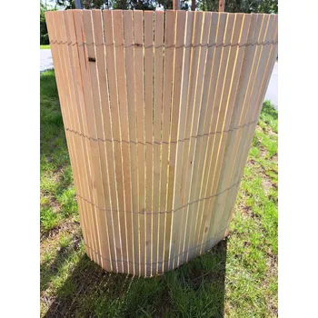 Plot Dřevěná rohož- PLNÁ, výška 70 cm Rozměr: 70 x 100 cm přírodní