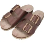 Dámské kožené pantofle 367-858 Anekke hnědá Barva: hnědá, Velikost: 39