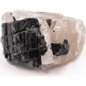 Přírodní kámen Milujeme Kameny Křišťál s turmalínem - drúza KTP41 522975