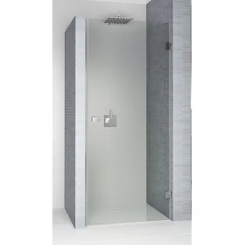 Sprchové dveře Riho Scandic sprchové dveře 80 cm sklopné chrom lesk/průhledné sklo G001004120