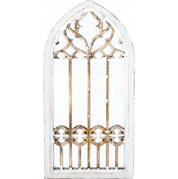 Zrcadlo Zrcadlo okenicí, stylové klenuté retro okno